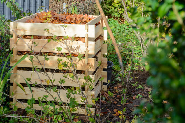 dobar Holz-Komposter Stecki